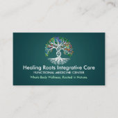 Tree of Life Double Helix DNA Functionele Geneesku Visitekaartje (Voorkant)