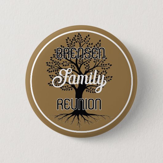 Tree of Life!  Family Reunion Button (Voorkant)