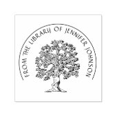  Tree of Life Floral Library Boeken Zelfinktende Stempel (Design)