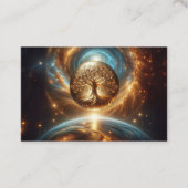 Tree of Life Galaxy Golden Visitekaartje (Voorkant)