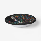 Tree of Life Glas in lood Mozaïek Papieren Kommen (Gebogen)