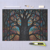 Tree of Life Glas in lood Mozaïekkunst Tissuepapier (Craft)
