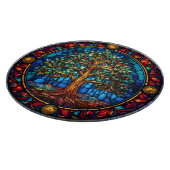 Tree of Life glazen snijplank (Hoek)