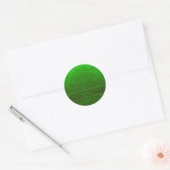Tree of Life Green Energy Ronde Sticker (Envelop)