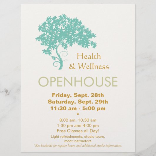 Tree of Life Holistische Gezondheid en Wellness Fl Flyer (Voorkant)