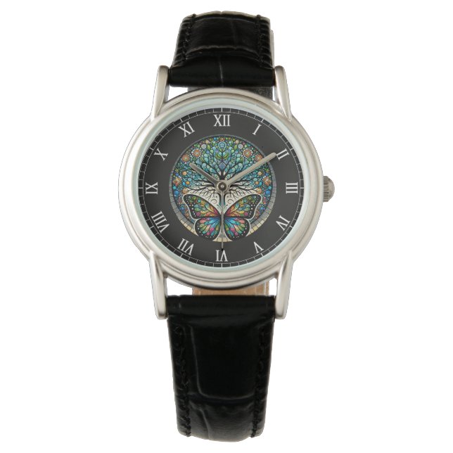 Tree of Life  Horloge (Voorkant)