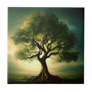 Tree of Life III Keramische Tegel Tegeltje