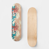 Tree of life in the ocean persoonlijk skateboard (Voorkant)