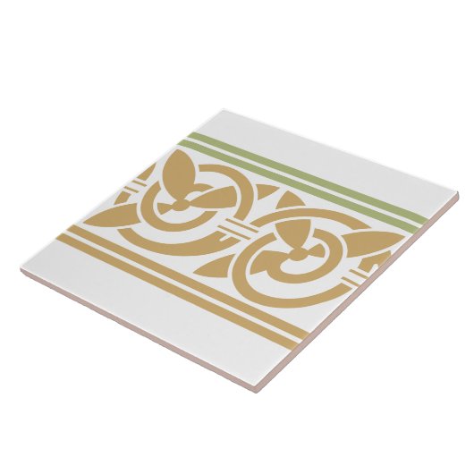 Tree of Life Keltisch patroon fries Tegeltje (Zijkant)