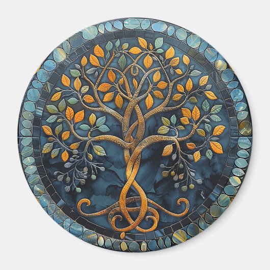 Tree of Life Keltische magneet (Voorkant)