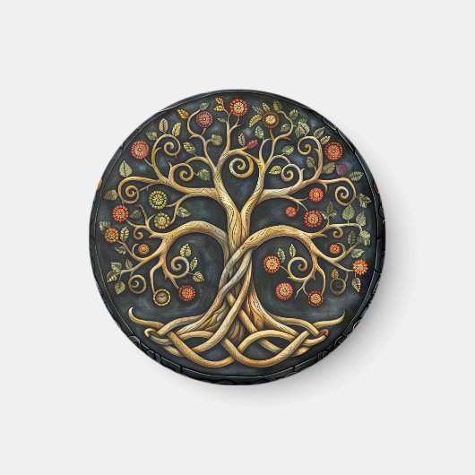 Tree of Life Keltische magneet (Voorkant)