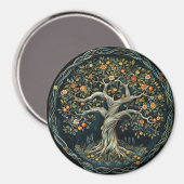 Tree of Life Keltische magneet (Voorkant / Achterkant)