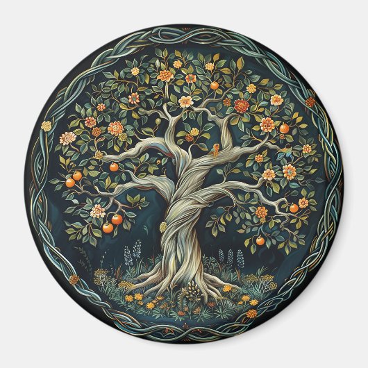 Tree of Life Keltische magneet (Voorkant)