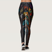 Tree of Life Liefde Meisje Kracht Leggings (Achterkant)