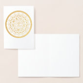 Tree of Life Mandala Gold Foil Wenskaart Folie Kaarten (Display)