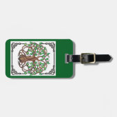 Tree of Life Mandalla een van een soort Bagagelabel (Voorkant horizontaal)