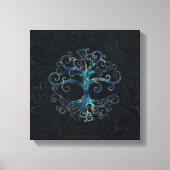 Tree of life Marble and Gold Canvas Afdruk (Voorkant)
