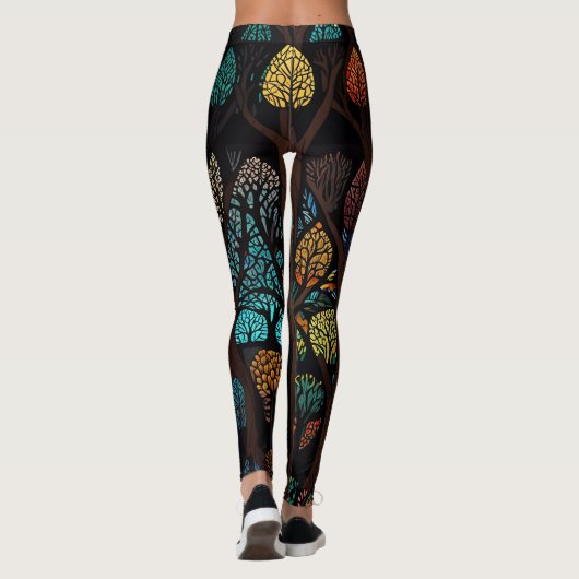 Tree of Life Meisje Kracht & Liefde Leggings (Achterkant)