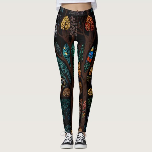 Tree of Life Meisje Kracht & Liefde Leggings (Voorkant)