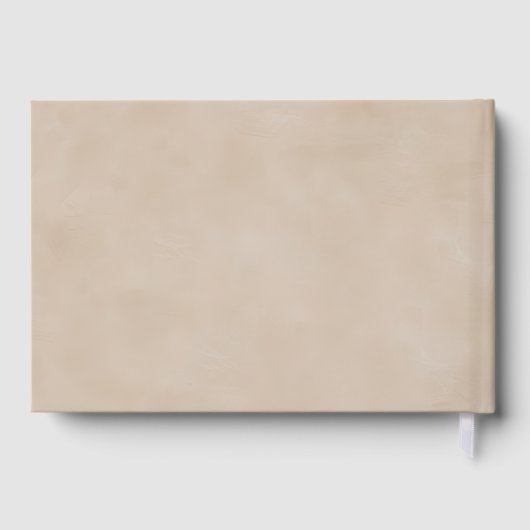 Tree of Life!  Memorial Beige Custom Gastenboek (Achterkant)