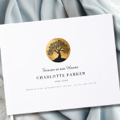Tree of Life Memorial  Custom Gastenboek