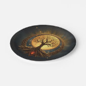 Tree of Life – Moonlit Enlightenment Papieren Bordje (Gekanteld)