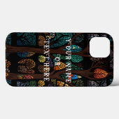 Tree of Life Mozaïek Glas Case-Mate iPhone Case (Achterkant (horizontaal))
