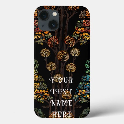 Tree of Life Mozaïek Glas Case-Mate iPhone Case (Achterkant)