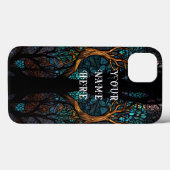 Tree of Life Mozaïek Glas Case-Mate iPhone Case (Achterkant (horizontaal))