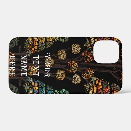 Tree of Life Mozaïek Glas Case-Mate iPhone Case (Achterkant (horizontaal))