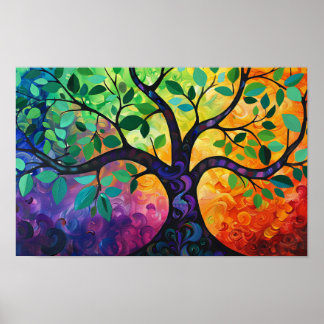 Tree of Life-ontwerp Poster