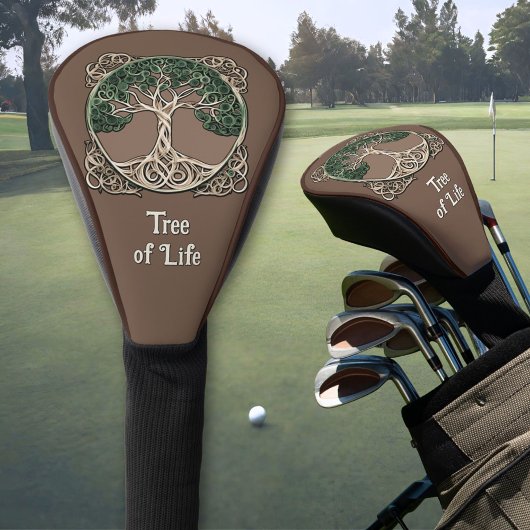 Tree of Life Papier Quilling Golfheadcover