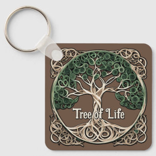 Tree of Life Papier Quilling Sleutelhanger