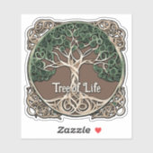 Tree of Life Papier Quilling Sticker (Vel)