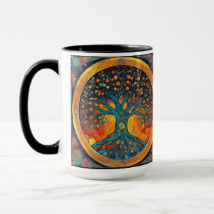 Tree of Life papieren servet Mok
