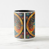 Tree of Life papieren servet Mok (Midden)