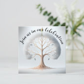 Tree of Life Party Kaart (Staand voorkant)