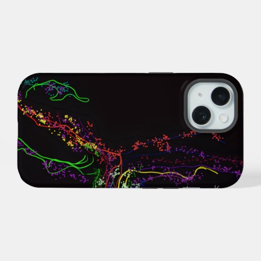Tree of Life Phone Case iPhone 15 Case (Achterkant horizontaal)