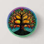 Tree of Life Pinback Button (Voorkant)