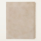 Tree of Life Planner – Gold & Neutral Tones (Achterkant)