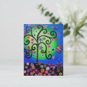 TREE OF Life POSTCARD Briefkaart (Staand voorkant)