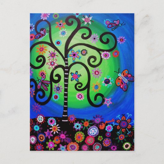 TREE OF Life POSTCARD Briefkaart (Voorkant)