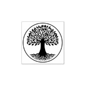 Tree of Life Rubberstempel (Afrduk)