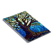 Tree of Life Shattered Glass Mosaic Notitieboek (Rechterzijde)
