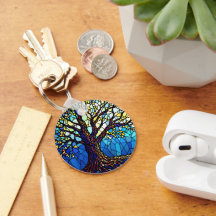 Tree of Life Shattered Glass Mosaic