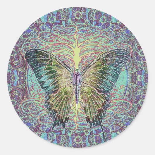 Tree of Life Shop Ronde Sticker (Voorkant)