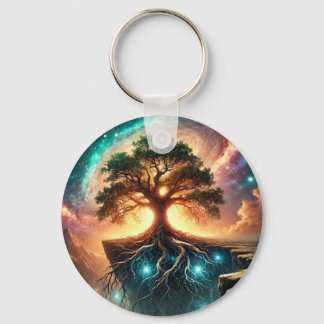 Tree of Life Sleutelhanger – kracht en balans