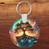 Tree of Life Sleutelhanger – kracht en balans (Voorkant)
