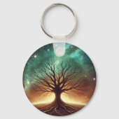 Tree of Life Sleutelhanger – kracht en balans (Achterkant)