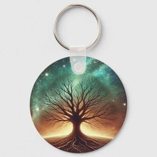 Tree of Life Sleutelhanger – kracht en balans (Achterkant)